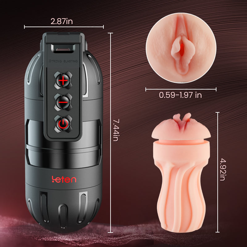 Flash - Vibrating APP Control Masturbation Cup AcmeJoy