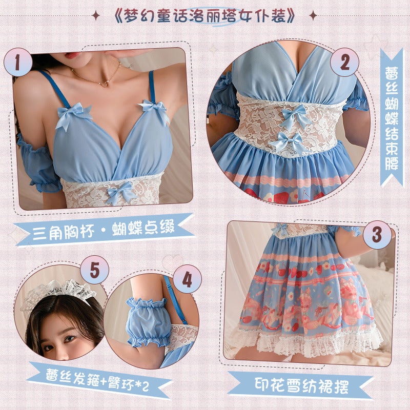 Fantasy Lolita Maid Dress - NiteBond