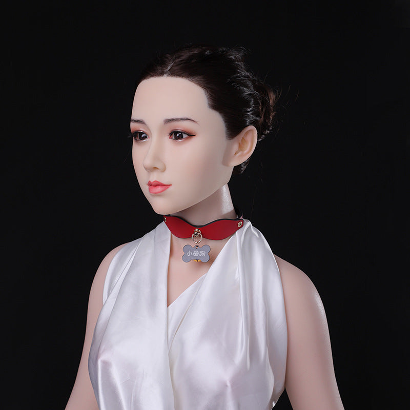 leather collar with leash - NiteBond