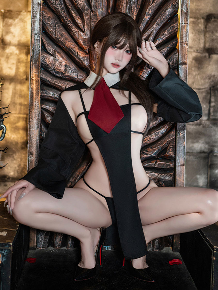 Sexy Lawyer Magic Robe Lingerie Costume - NiteBond
