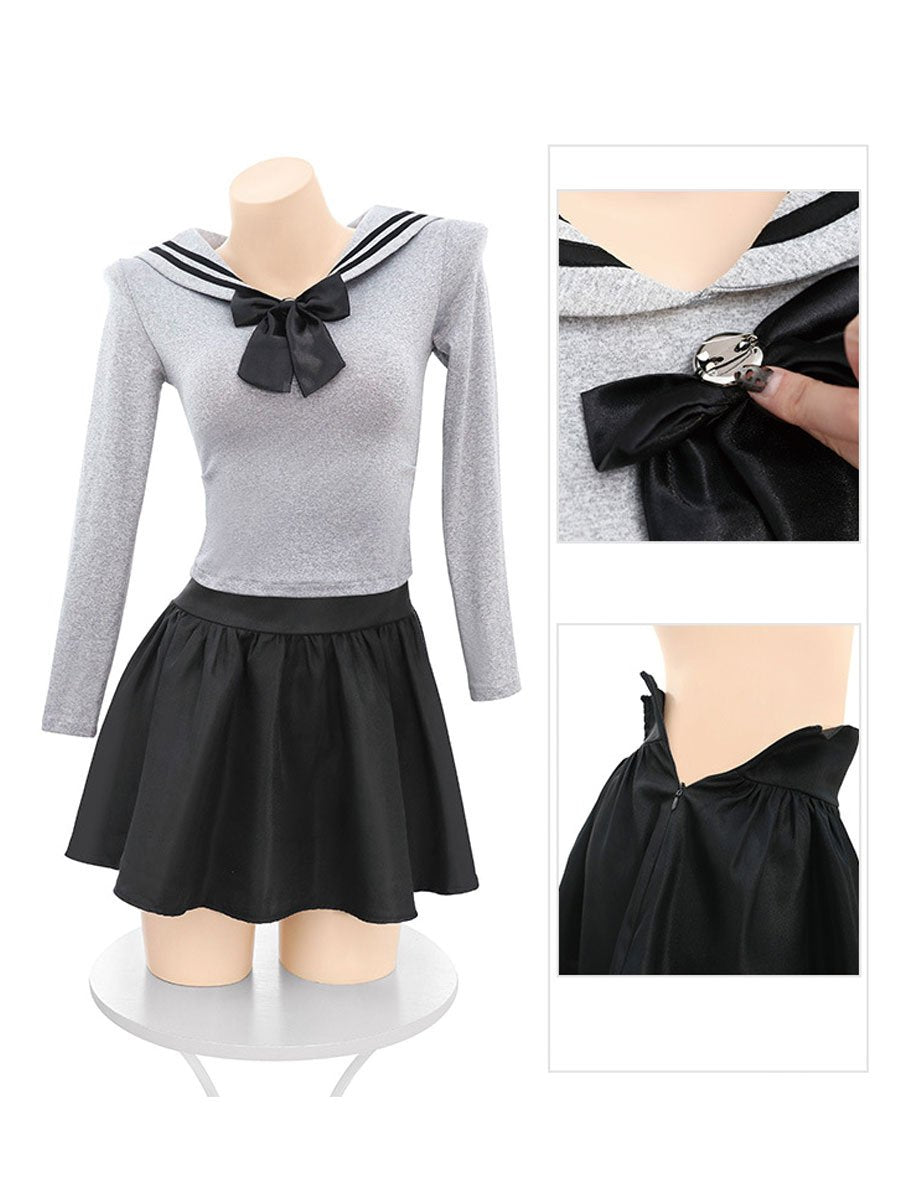 Japanese Style School Skirt Set - NiteBond